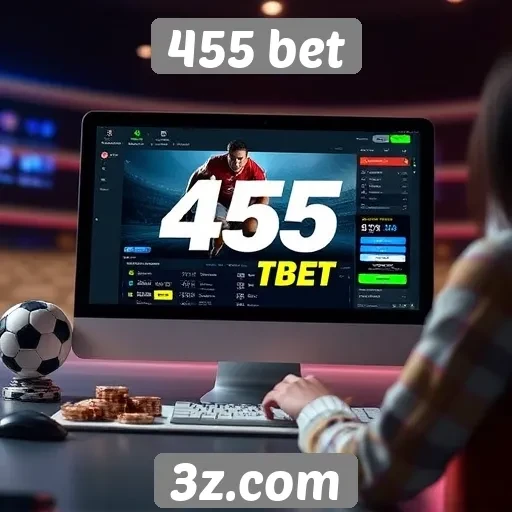 Usabilidade da interface do site 455 bet