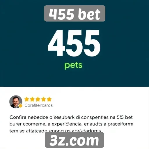 Feedback dos usuários sobre a experiência na 455 bet